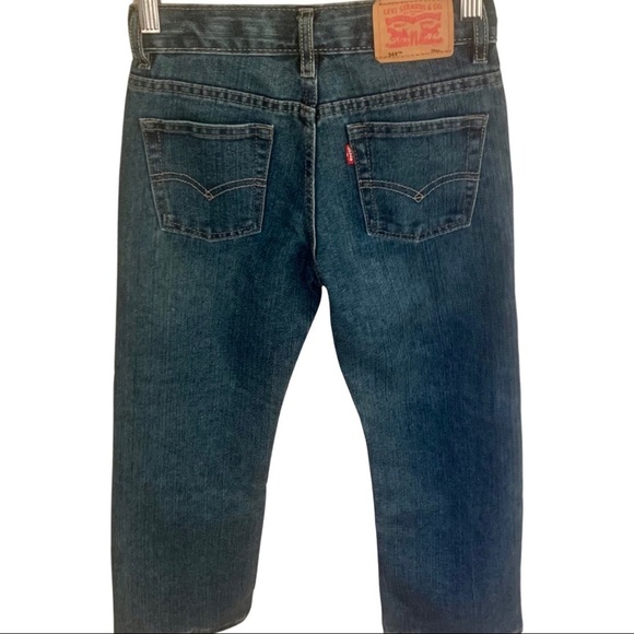 LEVI’S 549 Boys Relaxed Straight Leg Jeans Size 7X - Picture 4 of 12